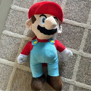 Super Mario Plush Backpack - like new